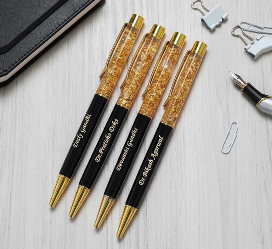 Crystal Gold Pens